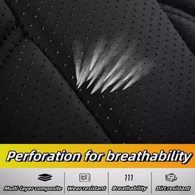 1 Set Quality Car Seat Protector For TOYOTA Car Seat Covers 5-Seats Full Set - Image 1 of 4