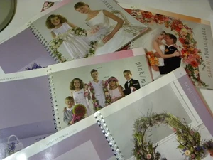 Florist Wedding Design Workbooks & Portfolio Set 5 w/Ideas-Recipes & How-to 2003 - Picture 1 of 6