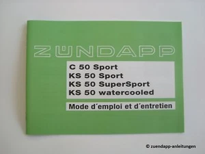 Zundapp Mode d´emploi et d´entretien, Zündapp - Bild 1 von 1