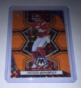 2022 mosaic Patrick Mahomes II Orange reactive KC Chiefs - Picture 1 of 2