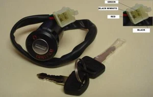 KEY SWITCH LOTS HONDA BIKES QUADS WITH CDI IGNITION XR50 CRF50 C70 TRX90 (S1080) - Foto 1 di 2