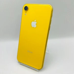 docomo iPhoneXR 128GB MT0Q2J/A Yellow SIM unlocked Rare color Smartphone - Zdjęcie 1 z 10
