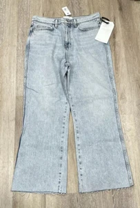 Current Elliott THE FEMME CROPPED BELL JEAN Denim Sold Out! 3O $248 NEW NWT - Picture 1 of 9