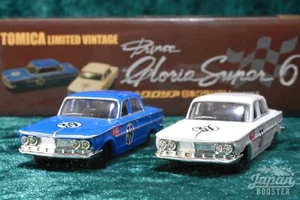 [TOMICA LIMITED VINTAGE JAPÓN GP Vol.1 1/64] PRINCE GLORIA SUPER 6 - 2 MODELOS - Imagen 1 de 13