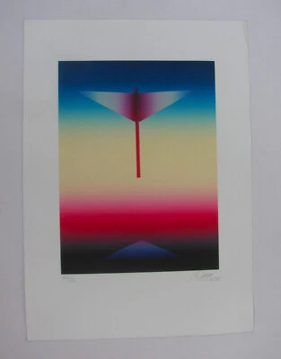 ROLAND MATTHES , 1951 BERLIN . FARBSERIGRAPHIE 1993 signiert . - Bild 1 von 4