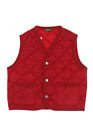 UNITED COLORS OF BENETTON Gilet Quilted Patch Pockets 92 strawberry Gre 24M