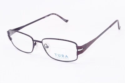 NUEVAS GAFAS DE DISEÑO AUTÉNTICAS TURA MOD R605 HUEVO PÚRPURA BORGOÑA 52-16 Foto 1 de 4