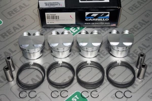 CP Forged Pistons with HD Pins Acura K20A K20Z K24A RSX 87mm FT 9.6:1 - Picture 1 of 9