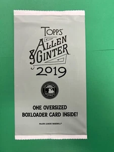 2019 TOPPS ALLEN & GINTER OVERSIZE BOX LOADER UNOPENED & SEALED - Picture 1 of 2