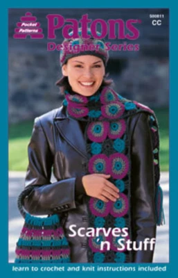 Scarves 'n Stuff Patons Pattern Book 500811 - Image 1 of 4