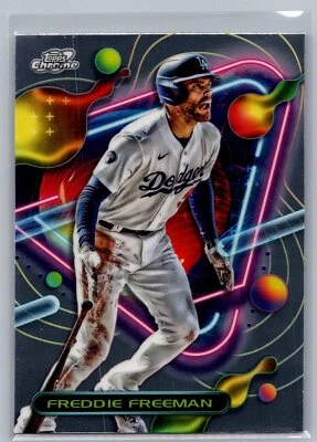2023 Topps Cosmic Chrome #143 Freddie Freeman a - Image 1 of 2