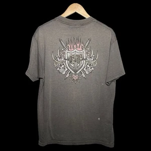 Camiseta De Colección SANTA CRUZ SKATEBOARDS Christian Fletcher Escudo Calavera Logo L/XL - Imagen 1 de 14