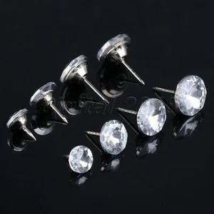 10 piezas Accesorios para muebles de pared para tapicería de cristal 0,55""-0,87"" - Imagen 1 de 10