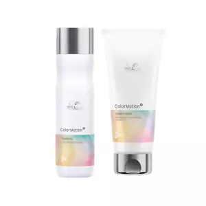 WELLA PROFESSIONAL COLORMOTION COLOR PROTECTION SHAMP 250ML AND COND 20ML - Picture 1 of 3