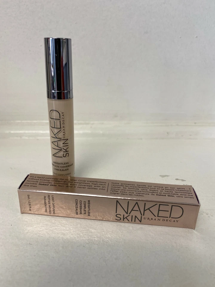 URBAN DECAY NAKED SKIN WEIGHTLESS COMPLETE COVERAGE CONCEALER FAIR/WARM - Image 1 of 1
