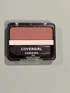 *NEW* COVERGIRL Cheekers Blendable Powder Blush #183 Natural Twinkle *SEALED* - Picture 1 of 2