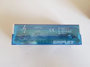 ERICO nVent/ERIFLEX BD-40A Verteilerblock 40A Hutschiene - Bild 1 von 3