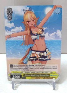Weiss Schwarz Hololive Summer Splash Party! Shiranui Flare HOL/WE44-E05 N ENGL - Bild 1 von 2