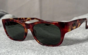 Vintage Ray Ban Sunglasses B&L Women’s Bohemian W1415 Red Tortoise Bausch Lomb - Picture 1 of 8