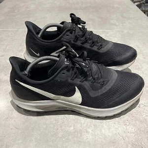 Nike Air Zoom Pegasus 36 Schwarz Weiß Herren Sneaker Gr. UK 10 Schnürer - Bild 1 von 11