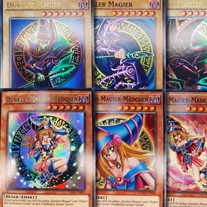 Dunkler Magier Mega Set Neu! Ultra Rare Yugioh Magier Mädchen Deck deutsch - Bild 1 von 7