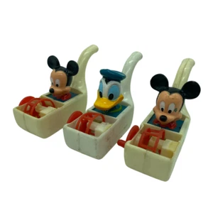 Disney three Tootsietoy Bubble Blowers Mickey Mouse x2 & Donald Duck - Picture 1 of 9