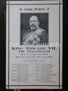c1910 - H.M.King Edward Vll. 'THE PEACEMAKER' IN LOVING MEMORY - Picture 1 of 1