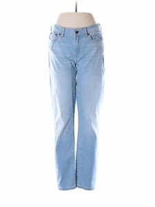 Pantalones de mezclilla para mujer J Crew talla 28 corte de pierna tiro medio cintura 32" x entrepierna 28" - Imagen 1 de 8