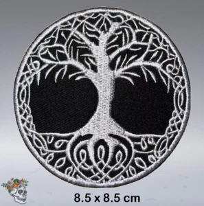 Tree Of Life Patch Iron On Sew On Badge Embroidered Patch - Picture 1 of 1