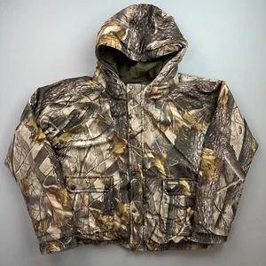 Remington Jacket Boys 20/22 XL Realtree Hardwoods Camo Reversbile Hooded - Picture 1 of 21