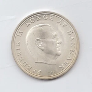 Denmark Silver Uncirculated 1968 10 Kroner-Lot Z1 - Picture 1 of 2