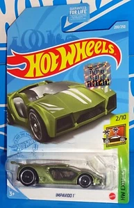 Hot Wheels 2021 Factory Set HW Exotics Series #200 Impavido I Green w/ AEROs - Picture 1 of 2
