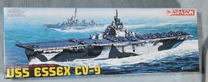 DRAGON USS ESSEX CV-9 Aircraft Carrier 1:700 7049 sealed box - Picture 1 of 6