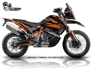 NEW Graphic kit for ktm 890 790 Adventure Graphic Decal Sticker Kit (KH-OG) - Picture 1 of 11
