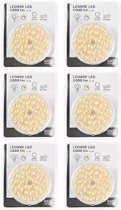 6 x IKEA LEDARE LED Bombilla GX53 1000lm Regulable Ángulo de haz cálido 2700K LED1706X11 - Imagen 1 de 5