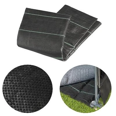 PROPLUS Schutzplane Vorzelt Teppich 2,5-4 x 3-7m Zeltunterlage Abdeckplane Gewebeplane