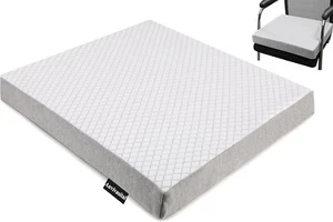 Extra-Large Seat Cushion for Long Sitting - Back, Hip, Tailbone Pain Relief - Picture 1 of 12