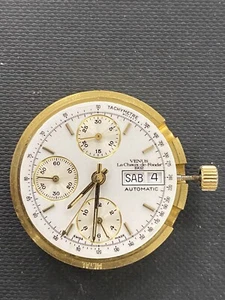 VENUS Chronograph Cal. 7750 25 Jewel Swiss Watch Movement - Picture 1 of 14