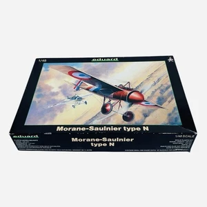 Kit Modelo de Caza Eduard 1/48 Morane-Saulnier Tipo N Primera Guerra Mundial Nuevo en Caja - Imagen 1 de 2
