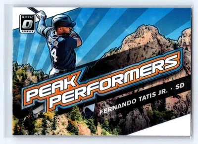 Donruss Optic Fernando Tatis Jr. 2019 Peak Performers #PP-15 Padres de San Diego Foto 1 de 2