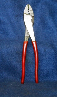 Klein Tools 9” Herramienta de corte de prensado eléctrico 1005 - Crimpadoras hechas en EE. UU. ^3439 Foto 1 de 4