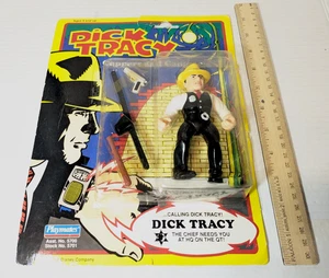 FIGURA DE COLECCIÓN DICK TRACY COOPERS & GANGSTERS DICK TRACY 1990 PLAYMATES NUEVO - Imagen 1 de 12