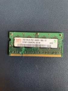 Hynix 1GB DDR2 800MHz PC2-6400S Laptop Memory RAM HYMP11264CP6-S6 - Picture 1 of 1