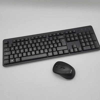 Trust Ymo II Italienisches QWERTY-Layout Tastatur und Maus Set Kabellos - Bild 1 von 4