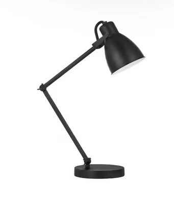 Hampton Bay 24 pulgadas Lámpara de escritorio Black Architect Foto 1 de 4