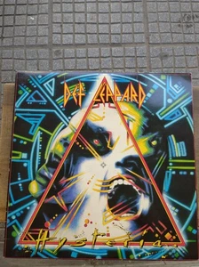 DEF LEPPARD  Hysteria MEGA RARE 1987 GREECE LP  VINYL  HEAVY METAL  love bites - Picture 1 of 6