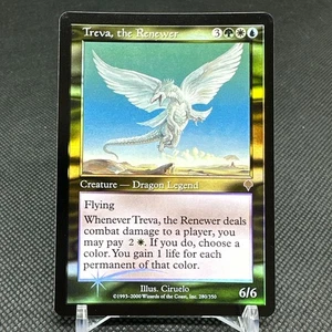 Treva the Renewer 280/350 Foil Invasion INV English MTG Card #C3D4 - Picture 1 of 16