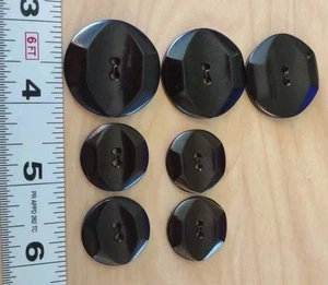 Colt wie Bakelit Knöpfe 7er Set Dk braun Colt Hopefull Buttons - Bild 1 von 9
