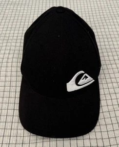 quiksilver Herren Gr. S/M schwarz MOUNTAIN WAVE FLEXFIT BASEBALL Lack CAP - Bild 1 von 13