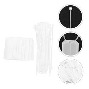 50 Pcs Kabel-Identifikationsschild Kordeletiketten-Tags Kabeletikett - Photo 1/12